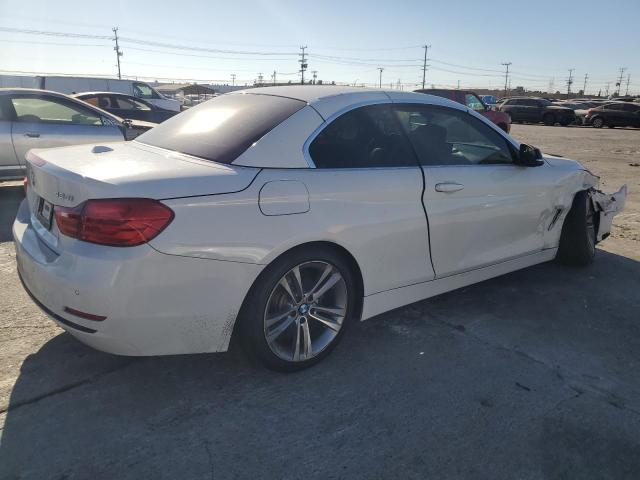 WBA3V7C58EJ873394 - 2014 BMW 428 I SULEV WHITE photo 3