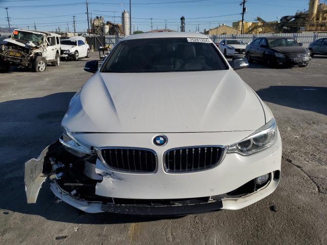 WBA3V7C58EJ873394 - 2014 BMW 428 I SULEV WHITE photo 5