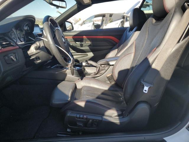 WBA3V7C58EJ873394 - 2014 BMW 428 I SULEV WHITE photo 7