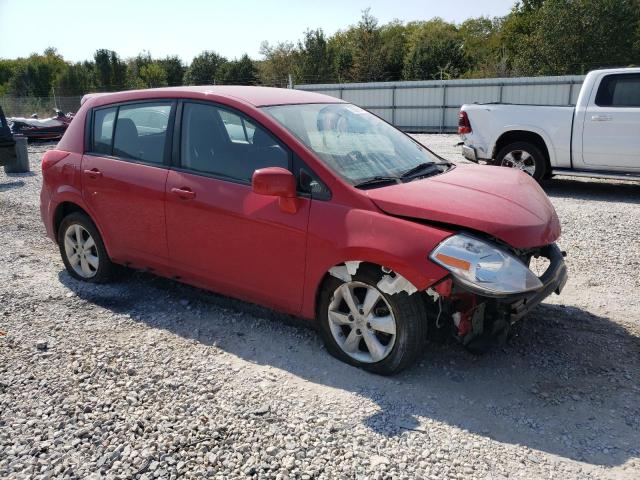 3N1BC1CP1CK809571 - 2012 NISSAN VERSA S RED photo 4