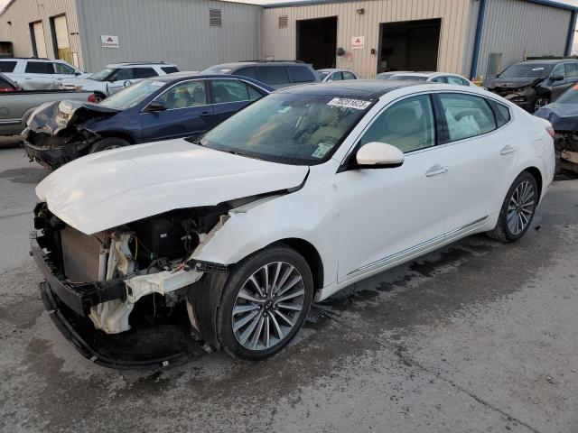 KNALC4J13J5124798 - 2018 KIA CADENZA LUXURY WHITE photo 1