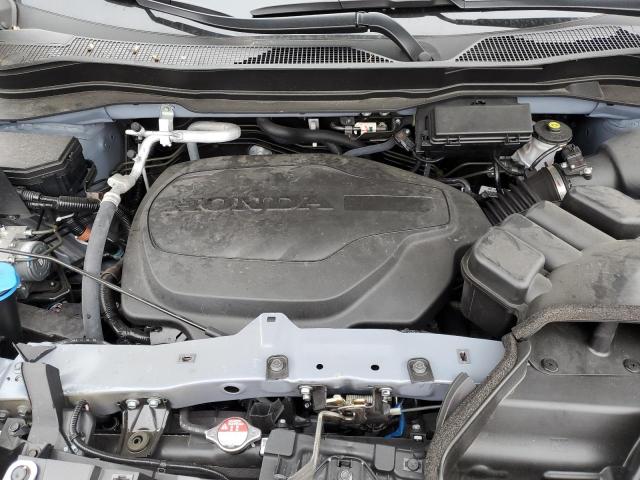 5FNYF8H5XPB000258 - 2023 HONDA PASSPORT EXL BLUE photo 11