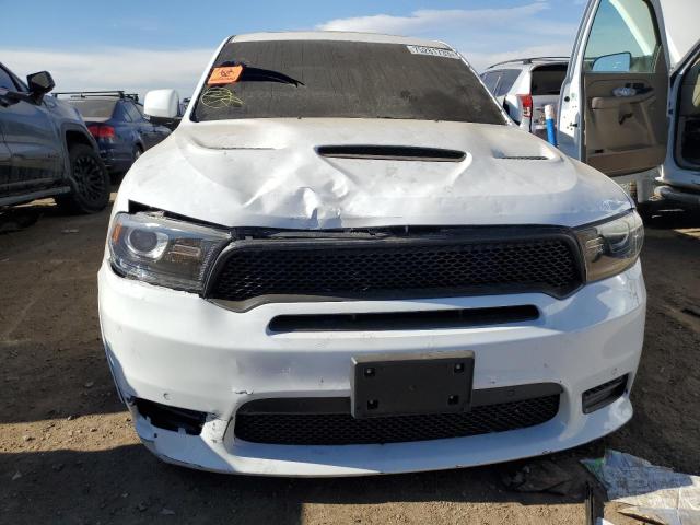 1C4SDJGJ6JC364585 - 2018 DODGE DURANGO SRT WHITE photo 5