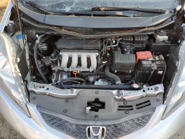 JHMGE8H22AS012918 - 2010 HONDA FIT SILVER photo 11