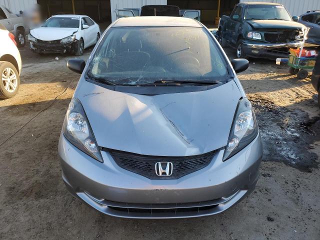 JHMGE8H22AS012918 - 2010 HONDA FIT SILVER photo 5