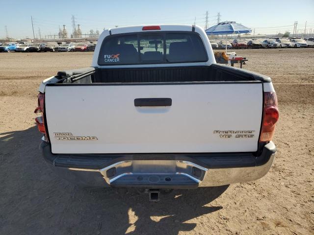 5TEJU62NX8Z491628 - 2008 TOYOTA TACOMA DOUBLE CAB PRERUNNER WHITE photo 6