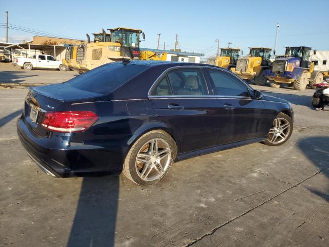 WDDHF8JB8EB014634 - 2014 MERCEDES-BENZ E 350 4MATIC BLUE photo 3