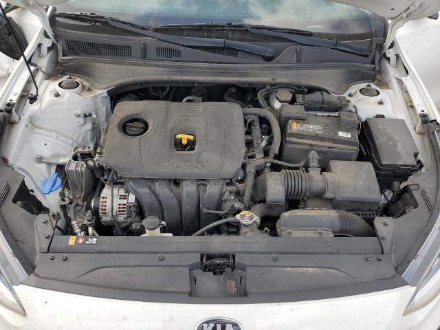 3KPF24AD3KE127641 - 2019 KIA FORTE FE WHITE photo 11