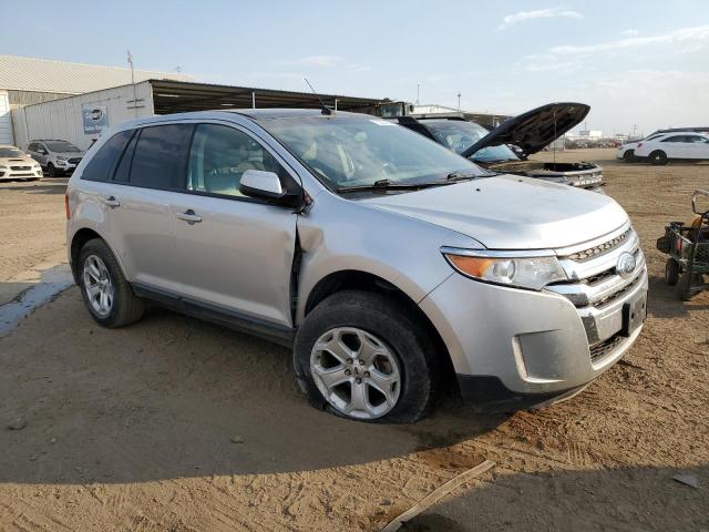 2FMDK4JCXEBA06210 - 2014 FORD EDGE SEL SILVER photo 4