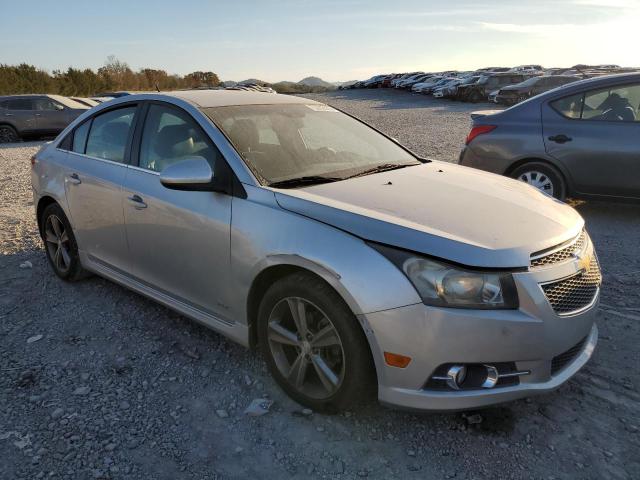 1G1PG5SC9C7246533 - 2012 CHEVROLET CRUZE LT SILVER photo 4