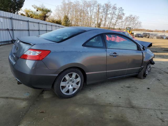 2HGFG12699H507471 - 2009 HONDA CIVIC LX GRAY photo 3