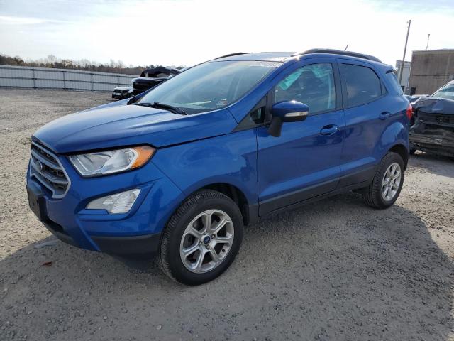MAJ6P1UL5JC230025 - 2018 FORD ECOSPORT SE BLUE photo 1