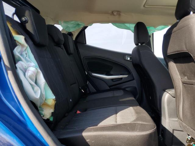 MAJ6P1UL5JC230025 - 2018 FORD ECOSPORT SE BLUE photo 10