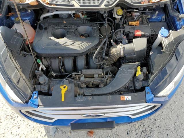 MAJ6P1UL5JC230025 - 2018 FORD ECOSPORT SE BLUE photo 11