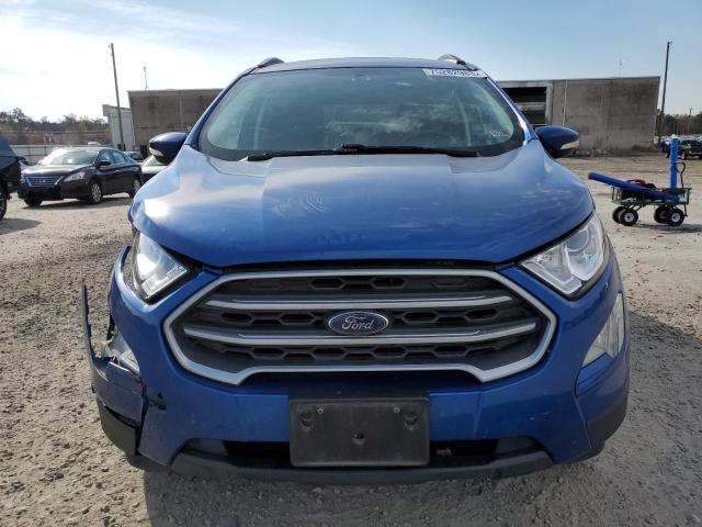 MAJ6P1UL5JC230025 - 2018 FORD ECOSPORT SE BLUE photo 5