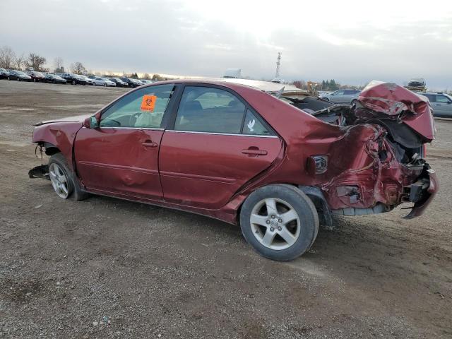 4T1BE32K54U280325 - 2004 TOYOTA CAMRY LE RED photo 2