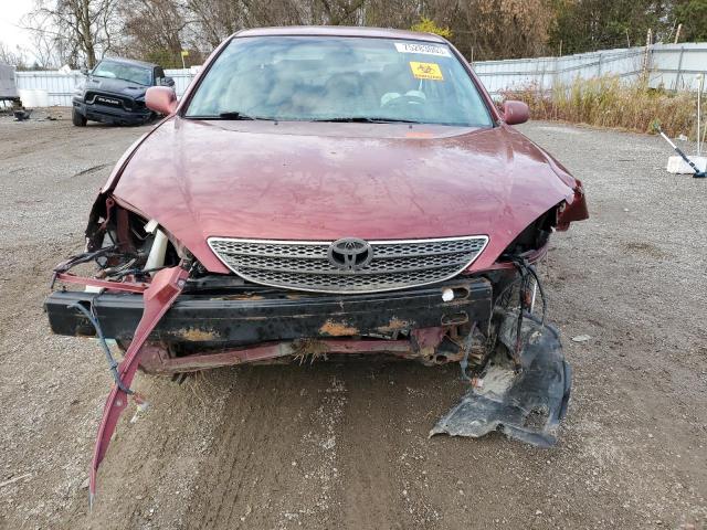 4T1BE32K54U280325 - 2004 TOYOTA CAMRY LE RED photo 5