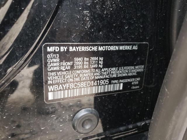 WBAYF8C58ED141905 - 2014 BMW 750 LXI BLACK photo 12
