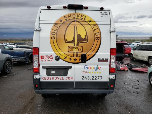 3C6ERVDG4ME508573 - 2021 RAM PROMASTER 2500 HIGH WHITE photo 6