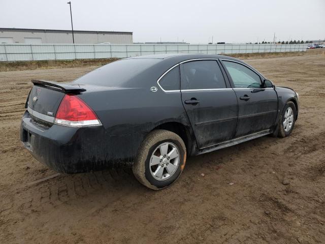 2G1WT57K091302467 - 2009 CHEVROLET IMPALA 1LT BLACK photo 3