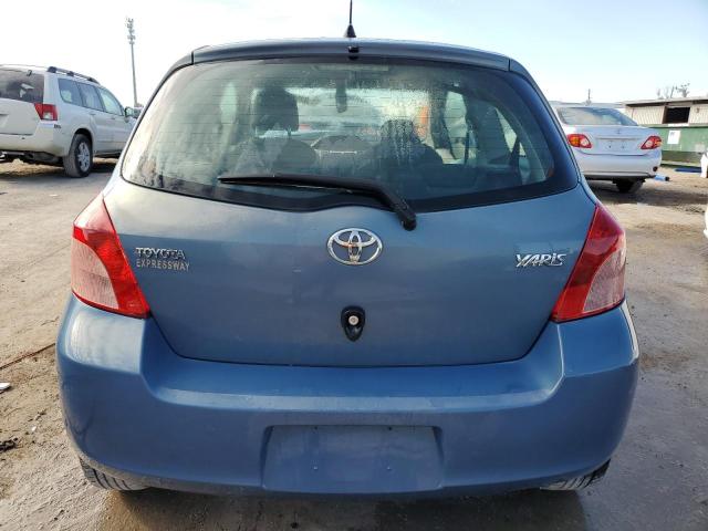 JTDJT923775107258 - 2007 TOYOTA YARIS BLUE photo 6