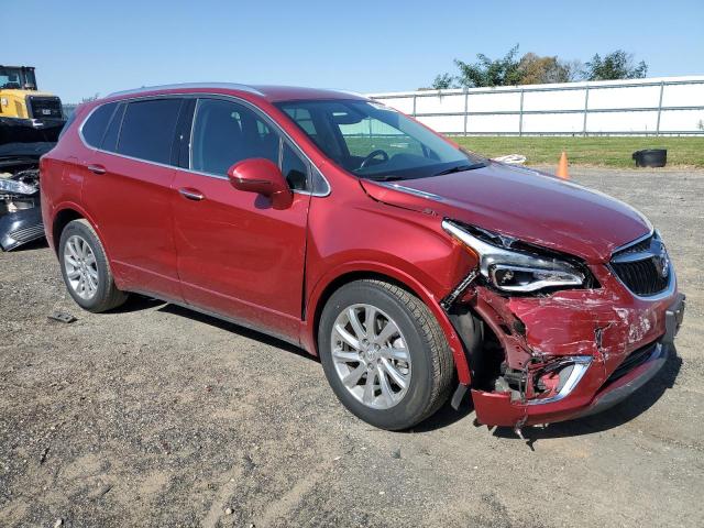 LRBFXCSA1LD086251 - 2020 BUICK ENVISION ESSENCE MAROON photo 4