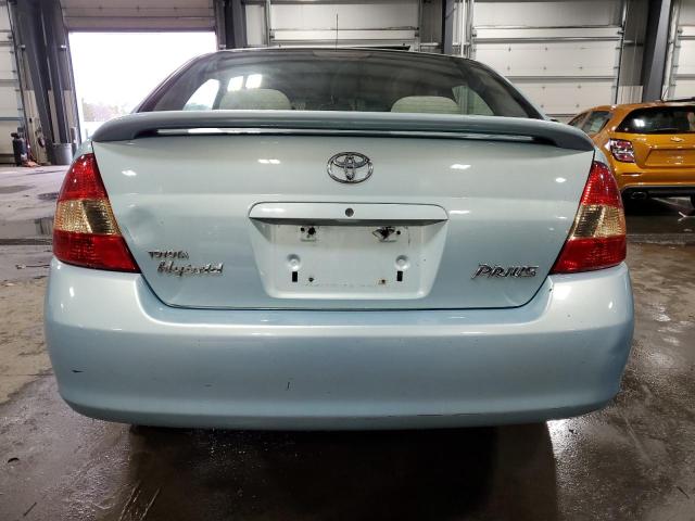 JT2BK18U420063596 - 2002 TOYOTA PRIUS BLUE photo 6