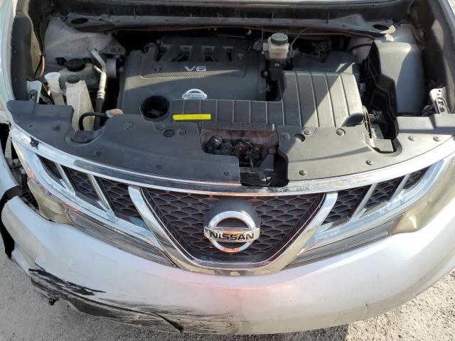 JN8AZ1MU5BW054735 - 2011 NISSAN MURANO S SILVER photo 11