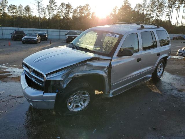 1D4HR48N53F602297 - 2003 DODGE DURANGO SLT SILVER photo 1