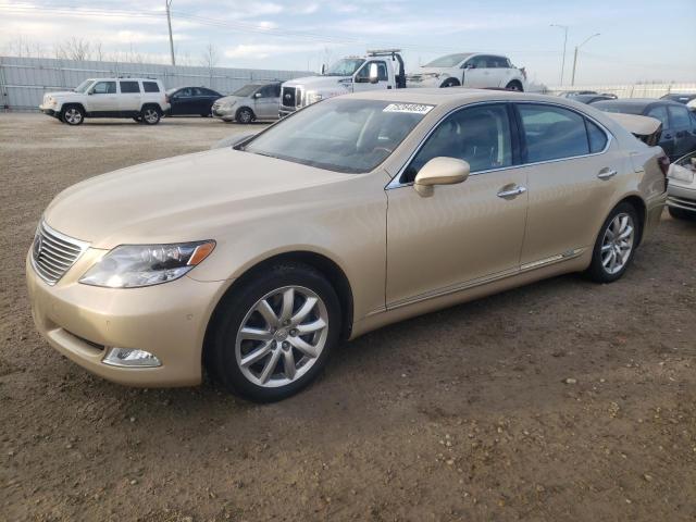 JTHDU46F285003648 - 2008 LEXUS LS 600HL GOLD photo 1