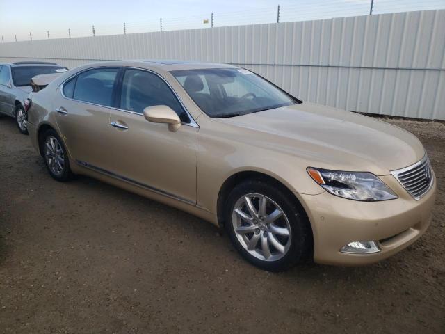 JTHDU46F285003648 - 2008 LEXUS LS 600HL GOLD photo 4