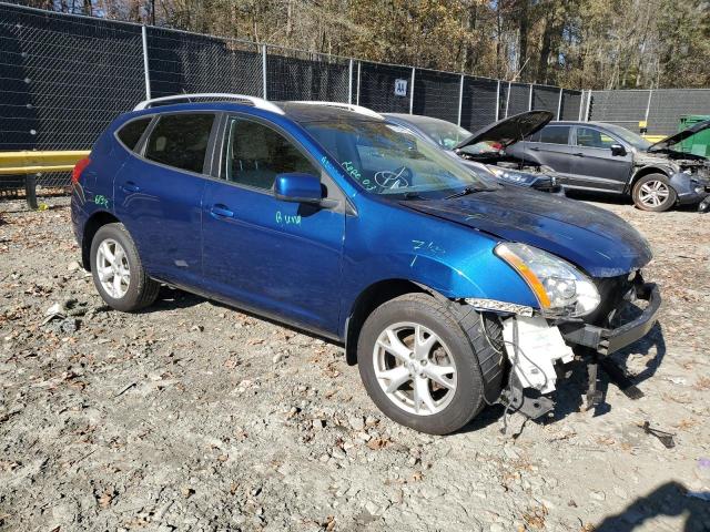 JN8AS58V89W160301 - 2009 NISSAN ROGUE S BLUE photo 4