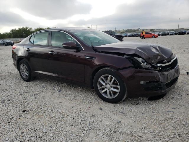 5XXGM4A79DG230176 - 2013 KIA OPTIMA LX MAROON photo 4