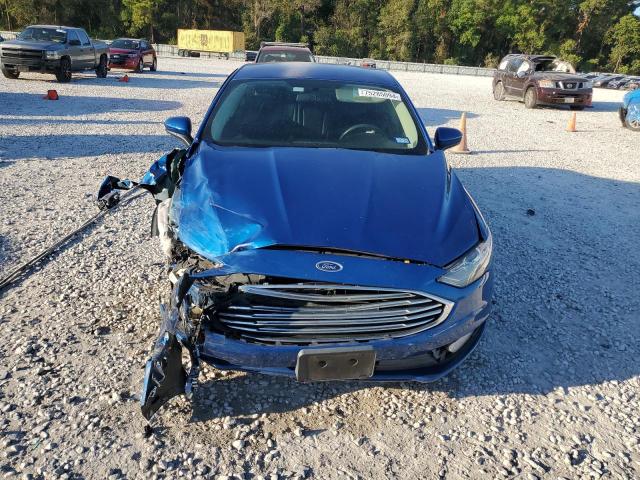 3FA6P0HD9HR292522 - 2017 FORD FUSION SE BLUE photo 5