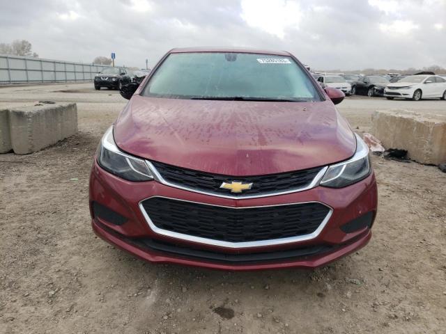 1G1BE5SM2H7241609 - 2017 CHEVROLET CRUZE LT BURGUNDY photo 5