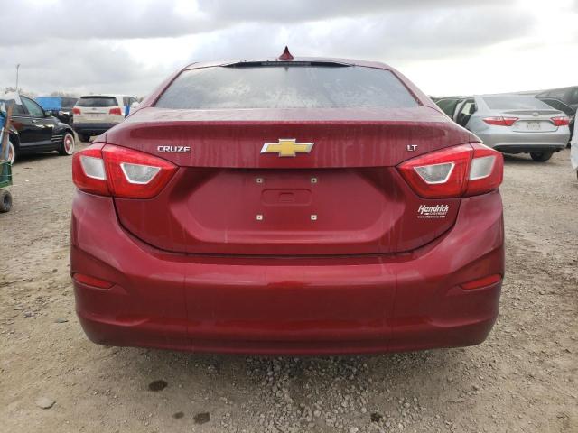 1G1BE5SM2H7241609 - 2017 CHEVROLET CRUZE LT BURGUNDY photo 6