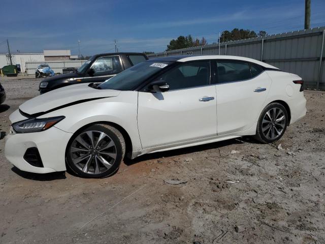 1N4AA6AV3KC383499 - 2019 NISSAN MAXIMA S WHITE photo 1