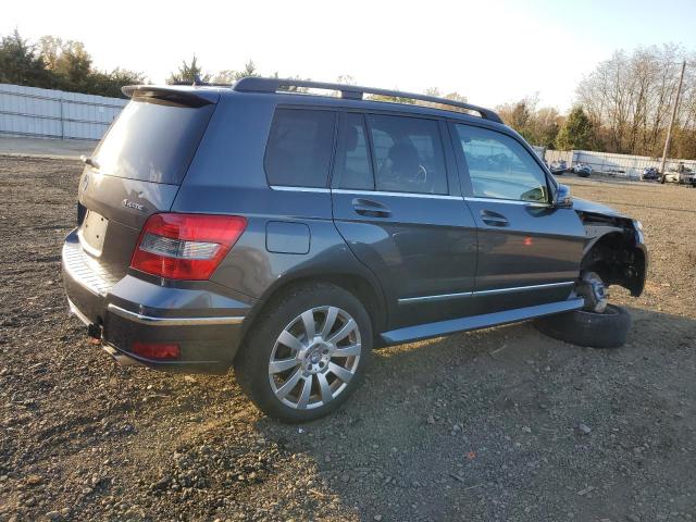 WDCGG8HB5AF393548 - 2010 MERCEDES-BENZ GLK 350 4MATIC BLUE photo 3