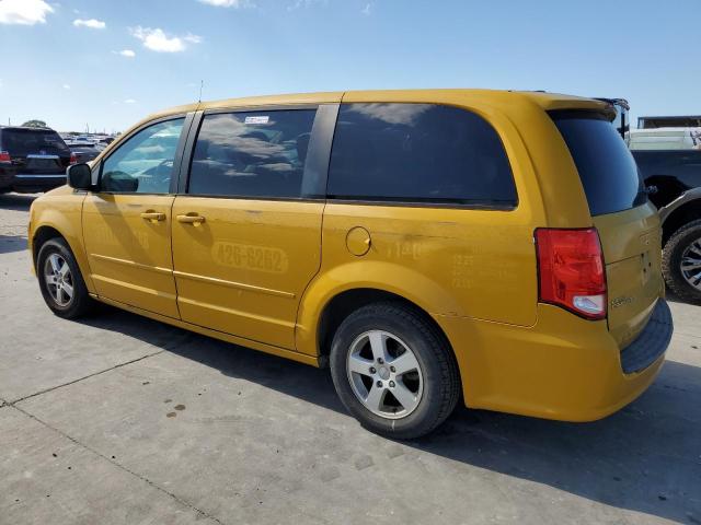 2D4RN4DG5BR640885 - 2011 DODGE GRAND CARA EXPRESS YELLOW photo 2