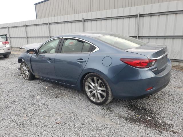 JM1GJ1V64E1117788 - 2014 MAZDA 6 TOURING BLUE photo 2