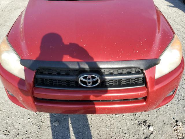 2T3BF4DV8AW039386 - 2010 TOYOTA RAV4 RED photo 12