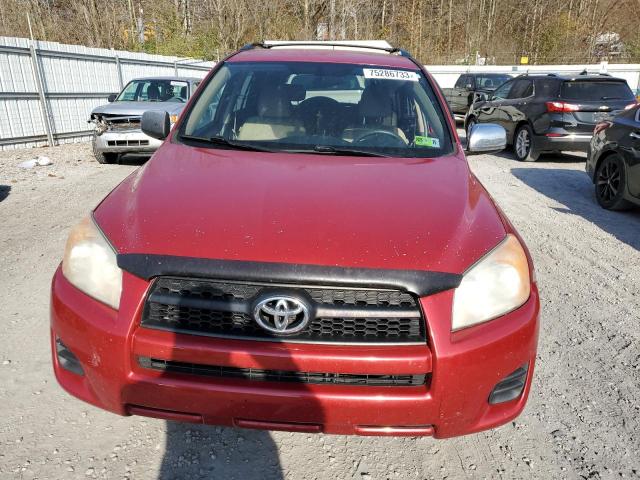 2T3BF4DV8AW039386 - 2010 TOYOTA RAV4 RED photo 5