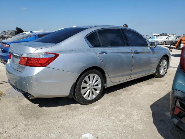 1HGCR3F88EA020484 - 2014 HONDA ACCORD EXL GRAY photo 3