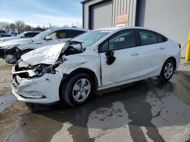 3G1BC5SM3HS564980 - 2017 CHEVROLET CRUZE LS WHITE photo 1