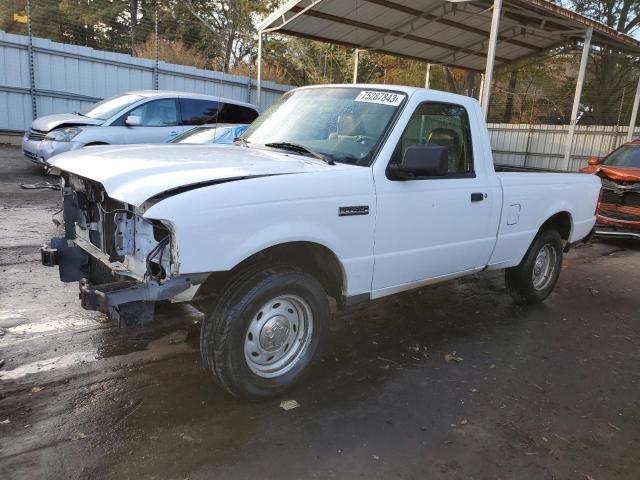 1FTYR10D77PA17204 - 2007 FORD RANGER WHITE photo 1