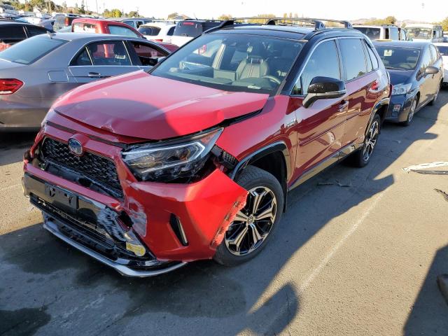 JTMFB3FV3MD064556 - 2021 TOYOTA RAV4 PRIME XSE RED photo 1