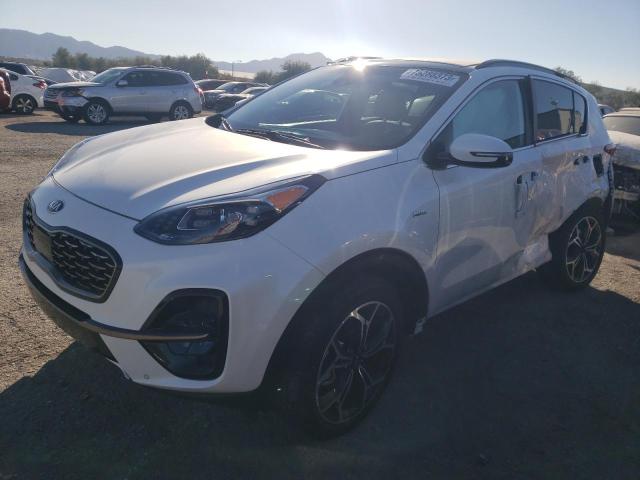 KNDPRCA6XN7027746 - 2022 KIA SPORTAGE SX WHITE photo 1