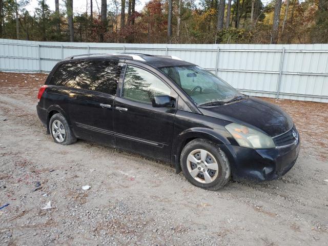 5N1BV28U97N102130 - 2007 NISSAN QUEST S BLACK photo 4