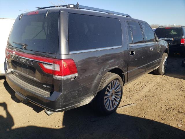 5LMJJ3LT3GEL06057 - 2016 LINCOLN NAVIGATOR L RESERVE GRAY photo 3