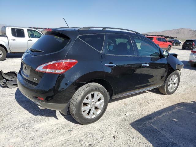 JN8AZ1MU7CW112989 - 2012 NISSAN MURANO S BLACK photo 3